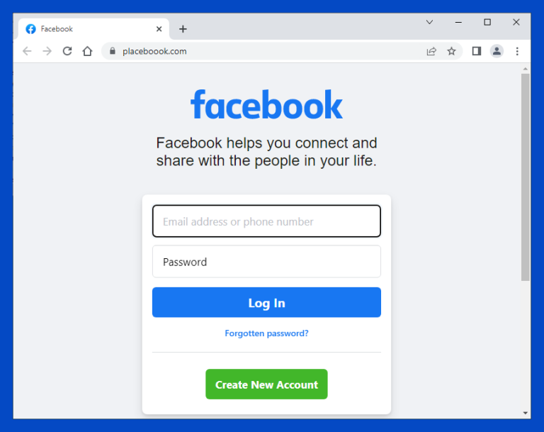 facebook scam