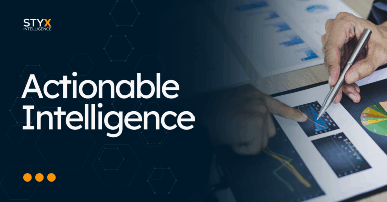 actionable intelligence